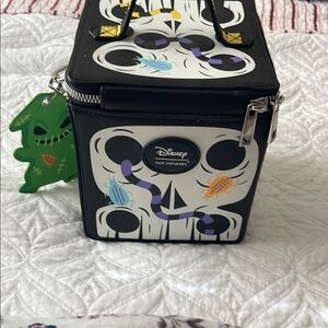 Disney Black Skull Box Bag
